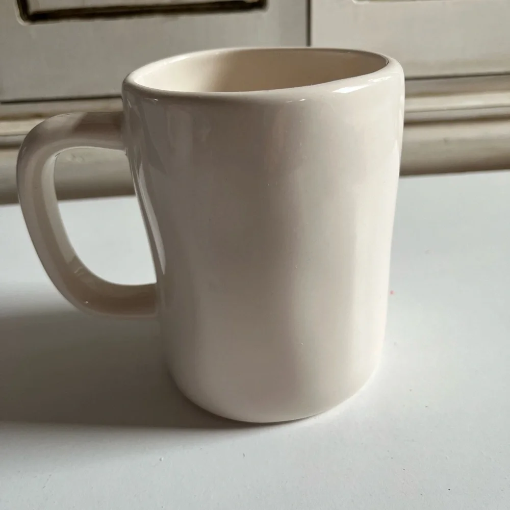 Rae Dunn BFF Artisan Collection Large White Coffee / Tea Mug 15 oz Best Friend